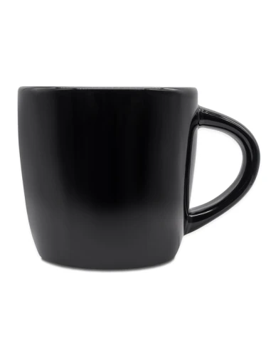 Kubek ceramiczny Arona 320 ml, czarny