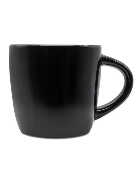 Kubek ceramiczny Arona 320 ml, czarny