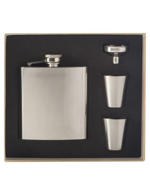 Piersiówka z 2 kieliszkami SANDVIKEN