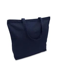 Torba z bawełny 340g/m2 Kinia, granatowy