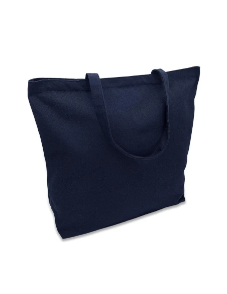 Torba z bawełny 340g/m2 Kinia, granatowy
