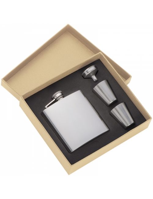 Piersiówka z 2 kieliszkami SANDVIKEN