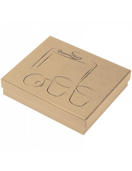 Piersiówka z 2 kieliszkami SANDVIKEN