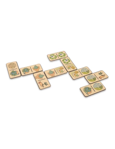 Domino Ecoworld, beżowy