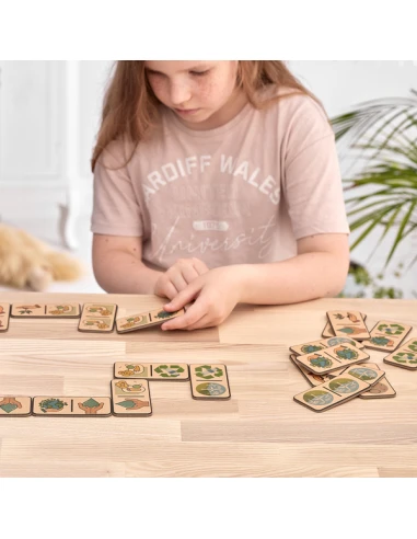Domino Ecoworld, beżowy
