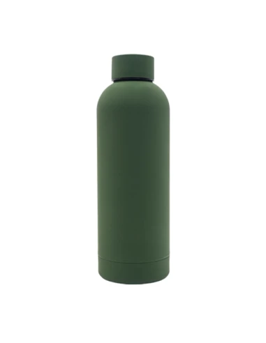 Butelka termiczna Mendoza 500 ml, ciemny zielony