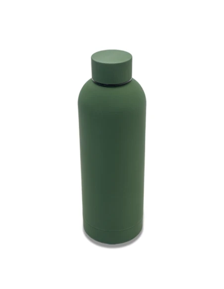 Butelka termiczna Mendoza 500 ml, ciemny zielony