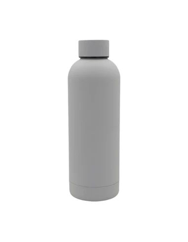 Butelka termiczna Mendoza 500 ml, szary