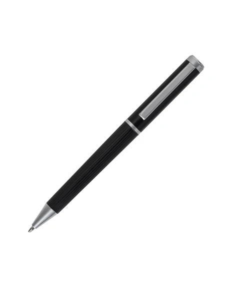 Zestaw upominkowy notes z długopisem Lovini, czarny