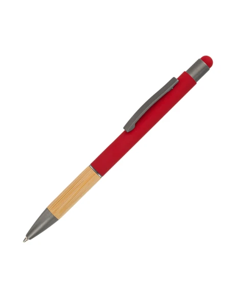 Długopis aluminiowy Kanuri, czerwony