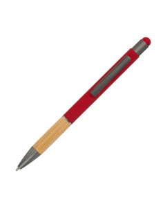 Długopis aluminiowy Kanuri, czerwony 2