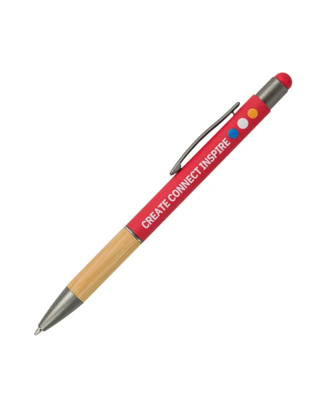 Długopis aluminiowy Kanuri, czerwony