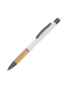 Długopis aluminiowy Kanuri, biały