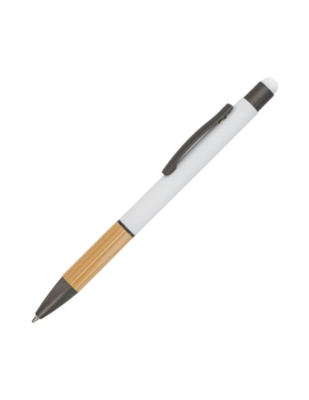 Długopis aluminiowy Kanuri, biały