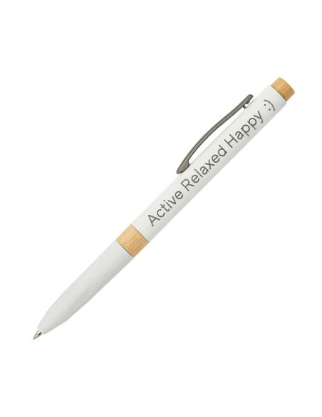 Długopis aluminiowy Khosa, biały