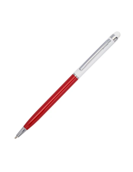 Długopis aluminiowy Touch Tipo, czerwony