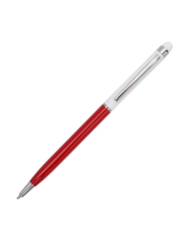Długopis aluminiowy Touch Tipo, czerwony