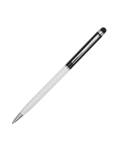 Długopis aluminiowy Touch Tipo, biały