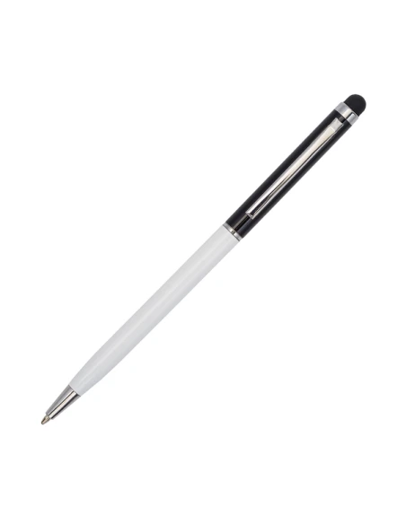 Długopis aluminiowy Touch Tipo, biały