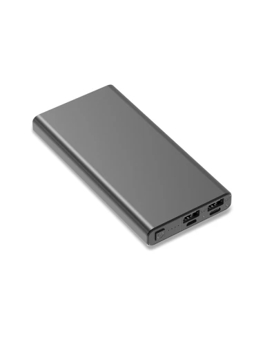 Power bank 10000 mAh Banco, grafitowy