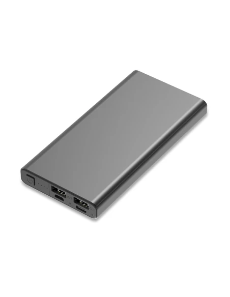 Power bank 10000 mAh Banco, grafitowy