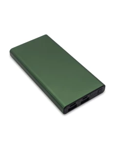 Power bank 10000 mAh Banco, ciemny zielony