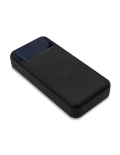 Power bank 20000 mAh z ładowarką indukcyjną Supremi, czarny 2