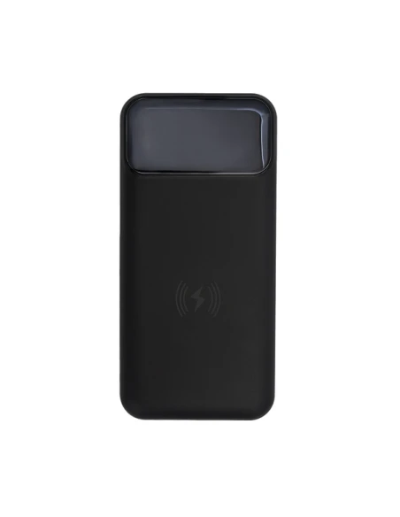 Power bank 20000 mAh z ładowarką indukcyjną Supremi, czarny