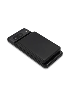 Magnetyczny bezprzewodowy power bank 5000 mAh Yuki, czarny