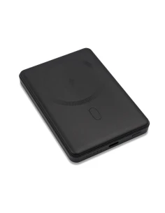 Magnetyczny bezprzewodowy power bank 5000 mAh Yuki, czarny 2