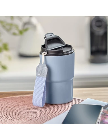 Kubek termiczny Skagen 330 ml, niebieski