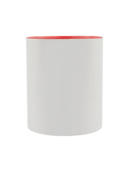 Kubek z powłoką sublimacyjną Gaeta 330 ml, czerwony