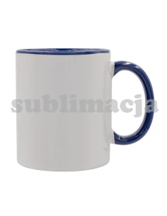 Kubek z powłoką sublimacyjną Gaeta 330 ml, granatowy