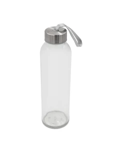 Butelka szklana Aqua Flow 500 ml, transparentny