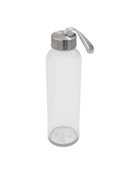 Butelka szklana Aqua Flow 500 ml, transparentny