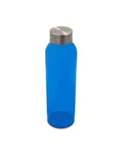 Kolorowa, szklana butelka Aqua Kuba 500 ml, niebieski