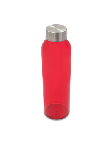 Kolorowa, szklana butelka Aqua Kuba 500 ml,...