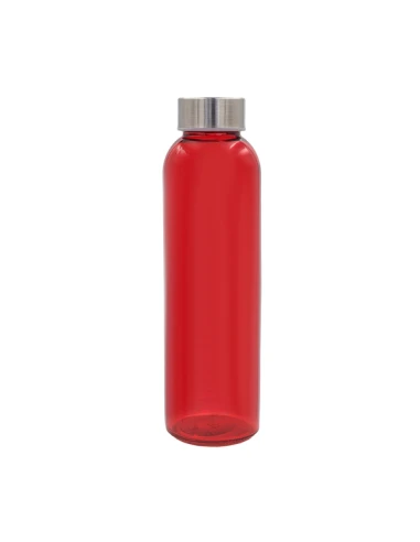 Kolorowa, szklana butelka Aqua Kuba 500 ml,...