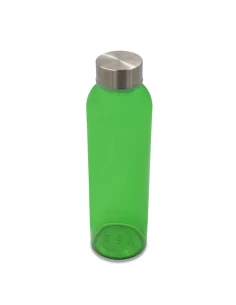 Kolorowa, szklana butelka Aqua Kuba 500 ml, zielony