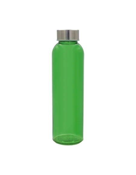 Kolorowa, szklana butelka Aqua Kuba 500 ml, zielony