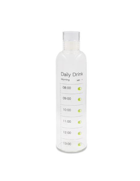 Butelka ze szkła borokrzemowego Wimbledon 550 ml, transparentny