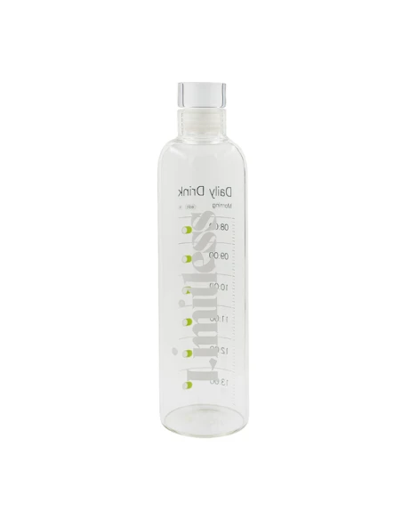Butelka ze szkła borokrzemowego Wimbledon 550 ml, transparentny