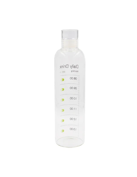 Butelka ze szkła borokrzemowego Wimbledon 550 ml, transparentny