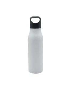 Butelka stalowa Bary 800 ml, biały