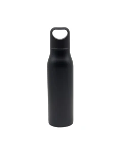 Butelka stalowa Bary 800 ml, czarny