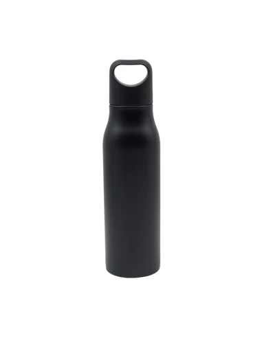 Butelka stalowa Bary 800 ml, czarny