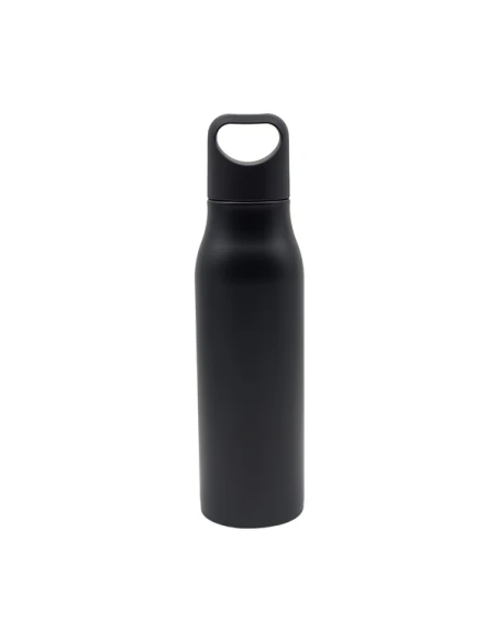 Butelka stalowa Bary 800 ml, czarny