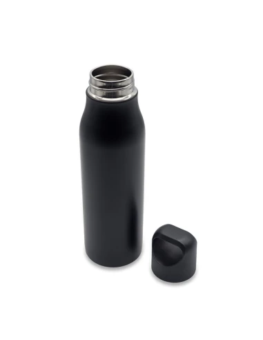 Butelka stalowa Bary 800 ml, czarny