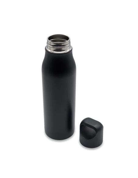 Butelka stalowa Bary 800 ml, czarny