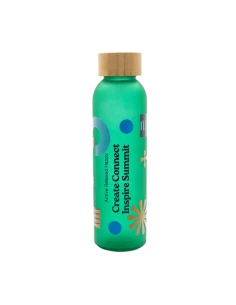 Butelka szklana Melbourne 500 ml, zielony 2